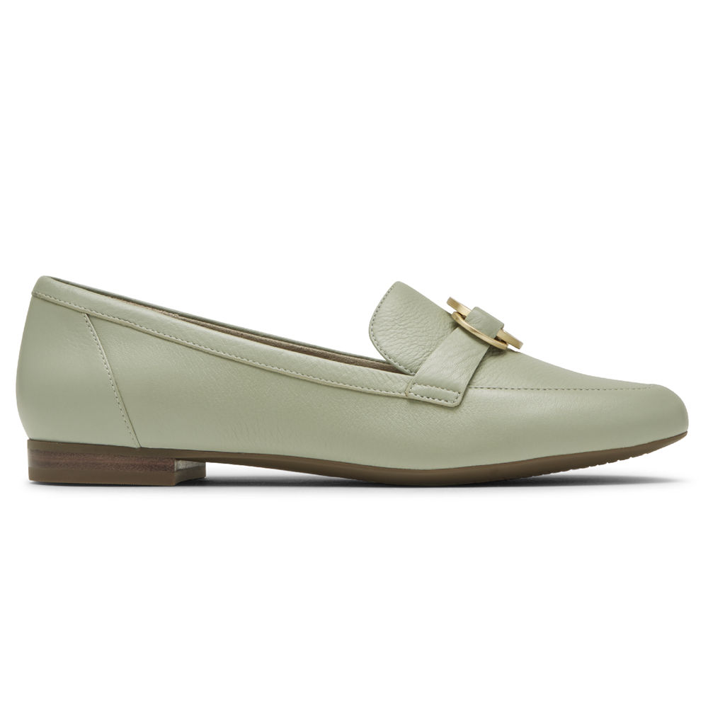 Rockport Loafers Dame Olivengrønne - Total Motion Tavia Ring - UICP79863